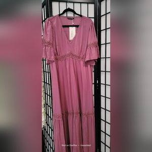 Dusty Pink Dress Size 14/16